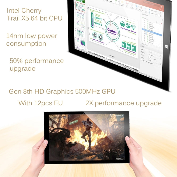 Teclast Tbook 16 Dual OS, 4GB+64GB, 11.6 inch Android 5.1 + Windows 10 Intel Cherry Trail X5-Z8300 Quad Core 1.84GHz(Black)