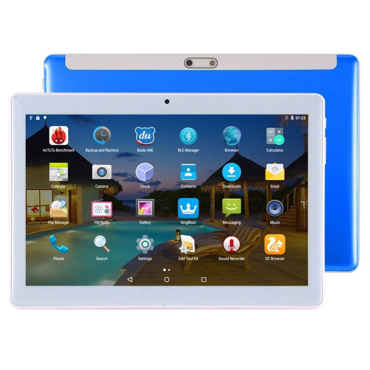 4G Phone Call Tablet, 10.1 inch 2.5D,