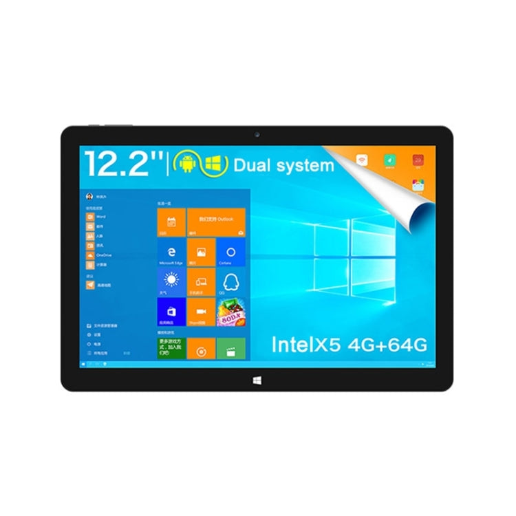Teclast Tbook 12 Pro Tablet, 12.2 inch, 4GB+64GB, Windows 10 Home + Android 5.1 Dual OS, Intel Cherry Trail X5, RAM: 4GB, Support OTG, WiFi, Bluetooth 4.0, HDMI Output