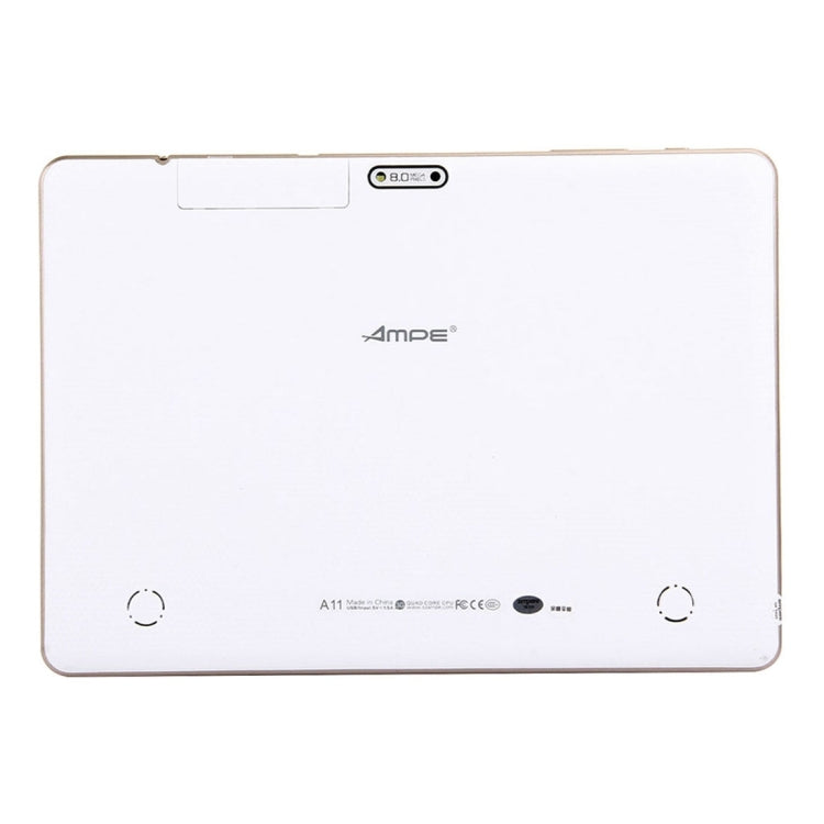 AMPE A11 Tablet PC, 10.1 inch, 1GB+16GB, Android 4.2 MTK8382 Quad-Core 1.5GHz, Dual SIM, OTG, WiFi, BT2.0, FM(White)