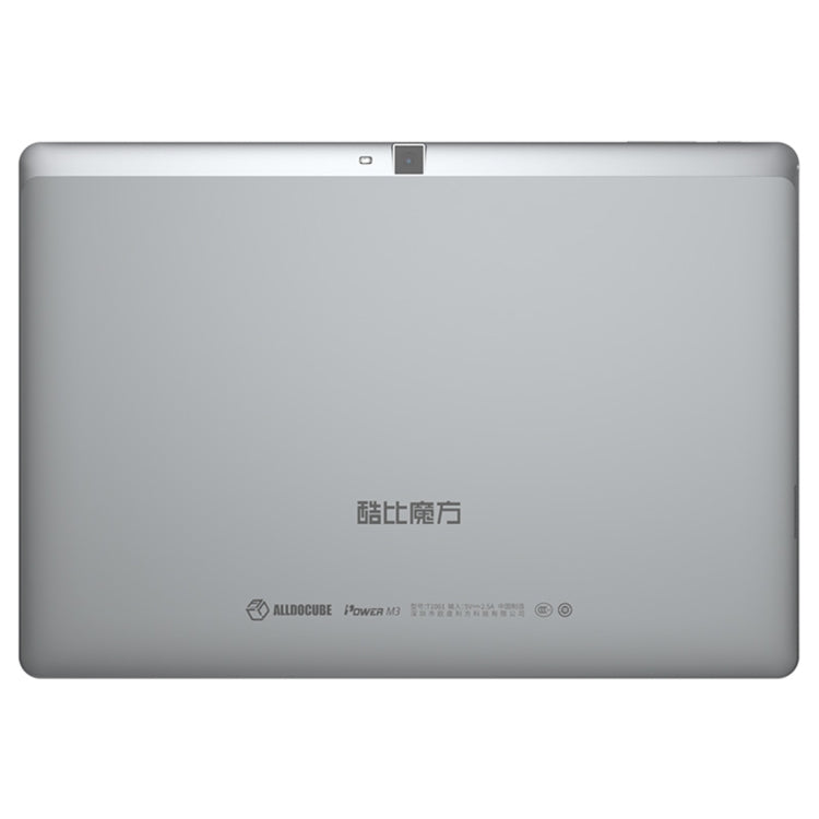 ALLDOCUBE Power M3 4G Call Tablet, 10.1 inch, 2GB+32GB, Android 7.0 MT6753 Octa-core Up to 1.5GHz, Support OTG & GPS & FM & Bluetooth & Dual Band WiFi, US Plug (Black+Gray)
