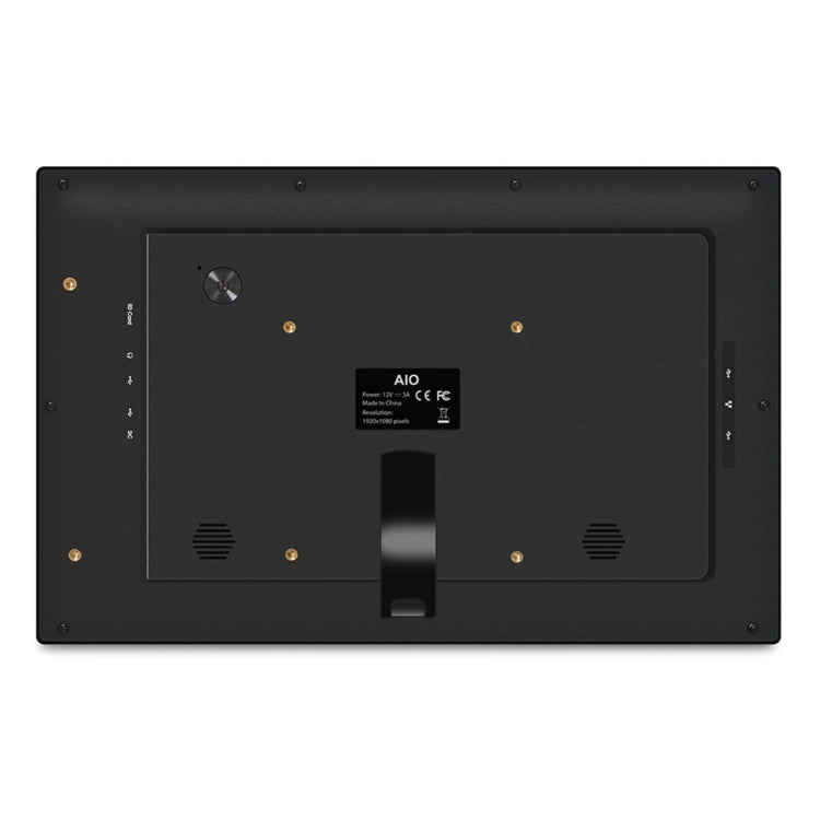 HSD1411 Touch Screen All in One PC with Holder & 10x10cm VESA, 2GB+16GB 14 inch LCD Android 8.1 RK3288 Quad Core Up to 1.6GHz, Support OTG & Bluetooth & WiFi, EU/US/UK Plug(Black)