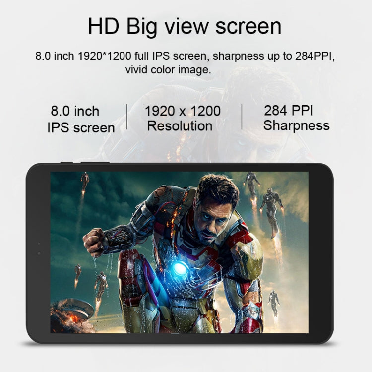 Jumper EZpad mini 5 Tablet PC, 8.0 inch, 2GB+32GB, Windows 10 Intel Cherry Trail Z8350 Quad Core, Support TF Card & Bluetooth & WiFi & HDMI(Black)