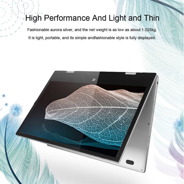 Jumper EZbook X1 Laptop, 11.6 inch, 4GB+128GB (64GB eMMC + 64GB SSD), 7000mAh Battery, Windows 10 Intel Celeron N3350 up to 2.4GHz, Support TF Card & Dual Band WiFi & HDMI(Silver)