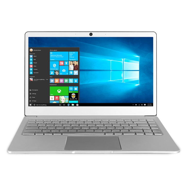 Jumper EZbook X4 Laptop, 14 inch, 4GB+128GB SSD, 9200mAh Battery, Windows 10 Intel Gemini Lake N4100 up to 2.4GHz, Support TF Card & Dual Band WiFi & HDMI(Silver)