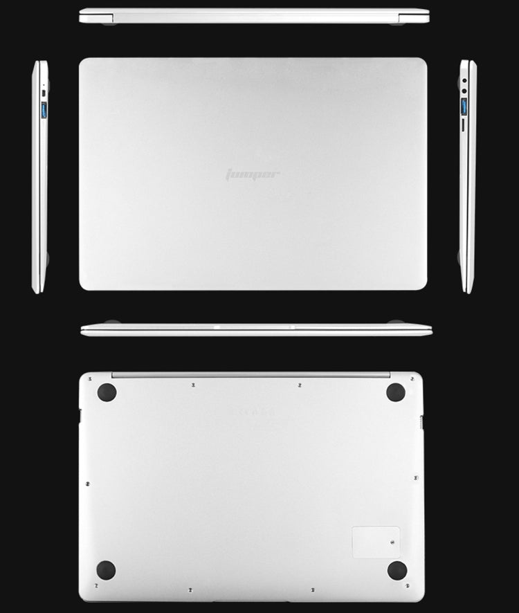 Jumper EZbook X4 Laptop, 14 inch, 4GB+128GB SSD, 9200mAh Battery, Windows 10 Intel Gemini Lake N4100 up to 2.4GHz, Support TF Card & Dual Band WiFi & HDMI(Silver)