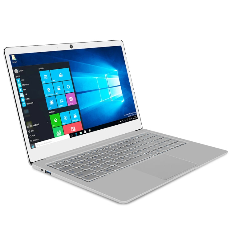 Jumper EZbook X4 Laptop, 14 inch, 4GB+128GB SSD, 9200mAh Battery, Windows 10 Intel Gemini Lake N4100 up to 2.4GHz, Support TF Card & Dual Band WiFi & HDMI(Silver)