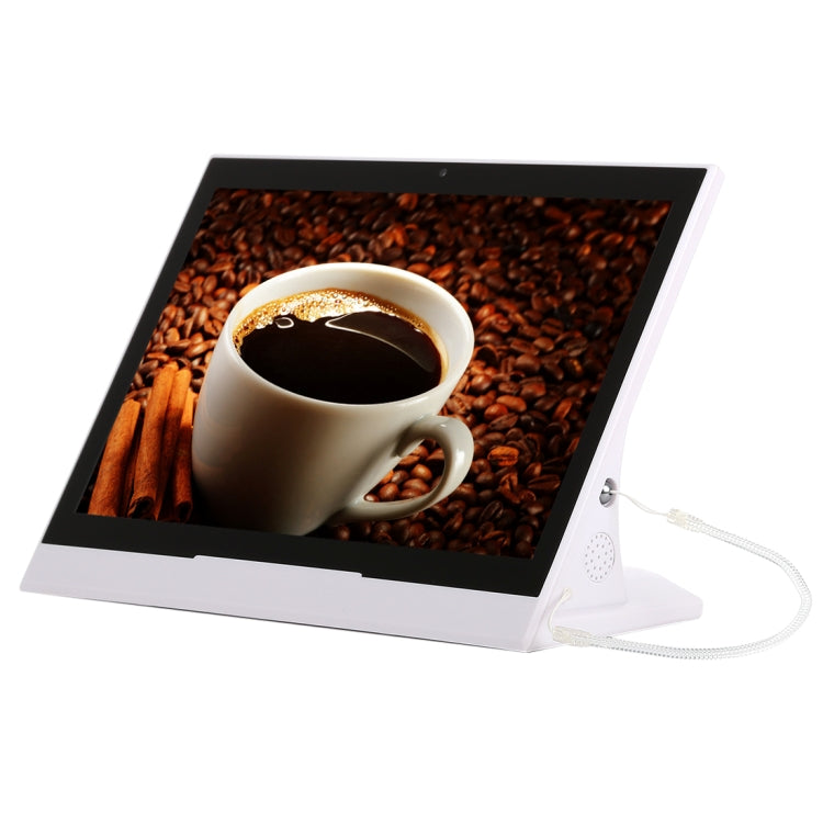 10.1 inch IPS Touch Screen Stand All in One PC, 2GB+16GB, Android 6.0 RK3128 Cortex A7 Quad Core Up to 1.3GHz, Support Bluetooth & WiFi & RJ45 & TF Card(32GB Max) & HDMI & 3.5mm Audio Port(White)