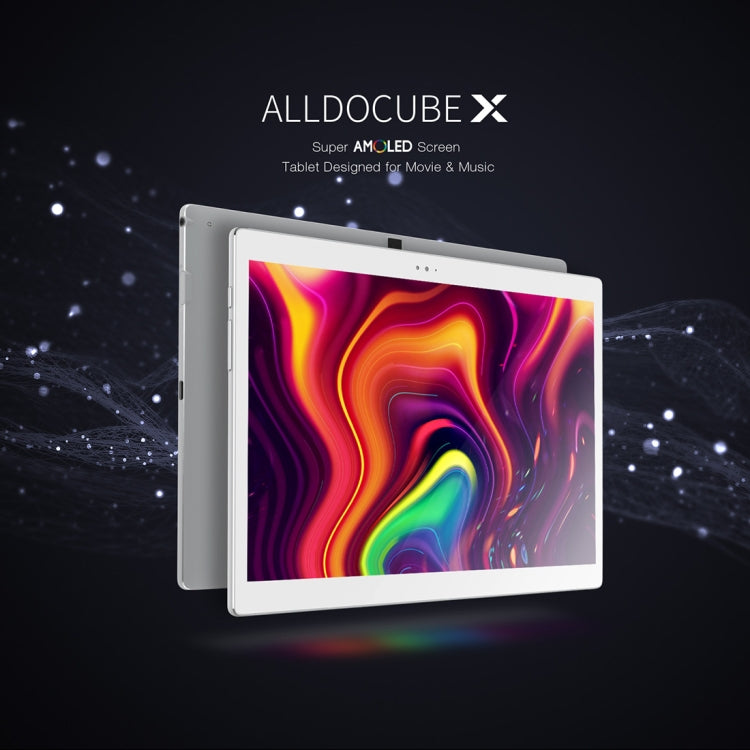 ALLDOCUBE X Tablet, 10.5 inch, 4GB+128GB, 8000mAh Battery, Android 8.1 Oreo, MTK8176, Hexa-core(64bit), Support Fingerprint & Bluetooth & WiFi & OTG & G-Sensor (White + Silver)