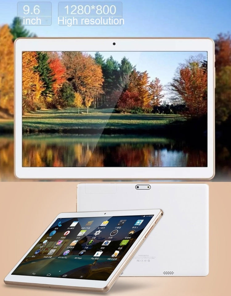 Sosoon C96 3G Phone Call Tablet PC 16GB, 9.6 inch Android 4.4, MT6582 Quad Core 1.3GHz, RAM: 1GB