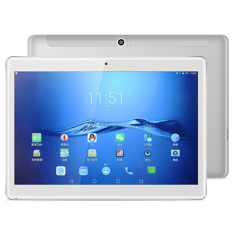 Jumper EZpad M5 Tablet, 10.1 inch, 4GB+64GB, Android 8.0, MTK Helio X20 (MT6797) Deca Core up to 2.3GHz, Support Bluetooth & Dual Band WiFi & Dual SIM & TF Card (White+Silver)
