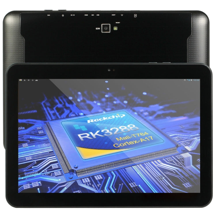 PiPo P9, 2GB+32GB, 10.1 inch Android 5.1 RK3288 Arm Cotex A17 Quad Core up to 1.8GHz(Black)