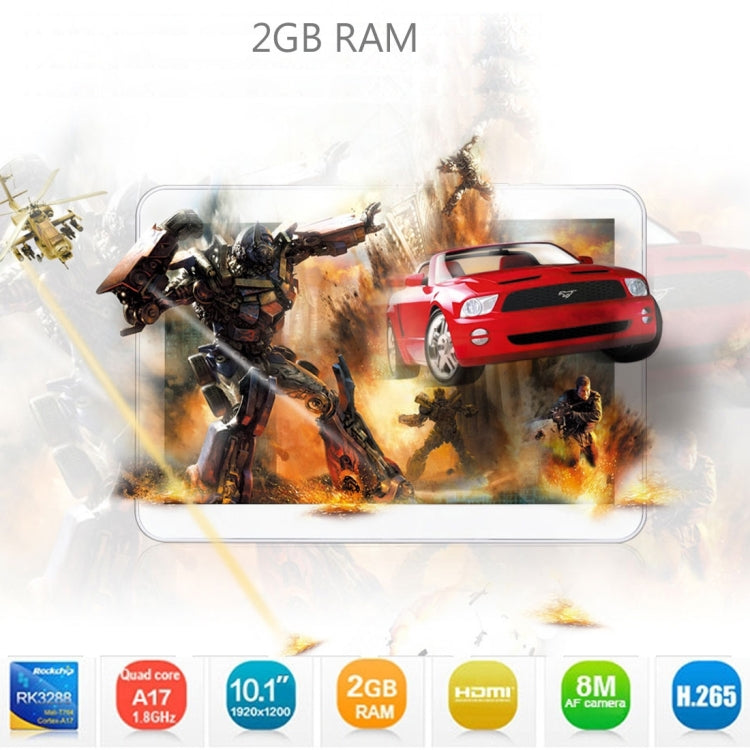 PiPo P9, 2GB+32GB, 10.1 inch Android 5.1 RK3288 Arm Cotex A17 Quad Core up to 1.8GHz(Black)