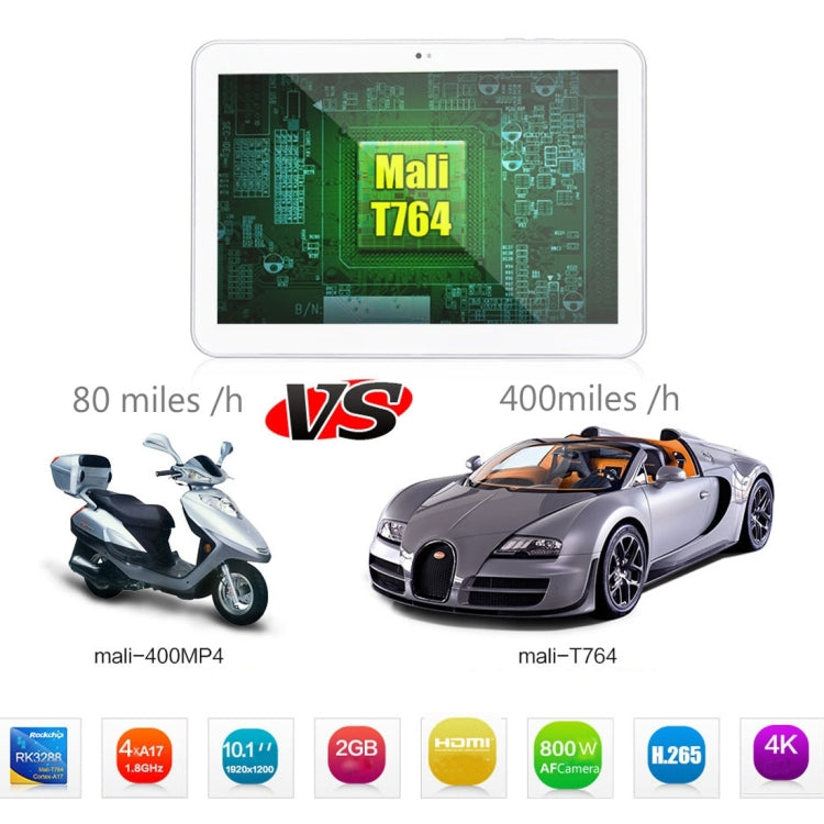 PiPo P9, 2GB+32GB, 10.1 inch Android 5.1 RK3288 Arm Cotex A17 Quad Core up to 1.8GHz(Black)