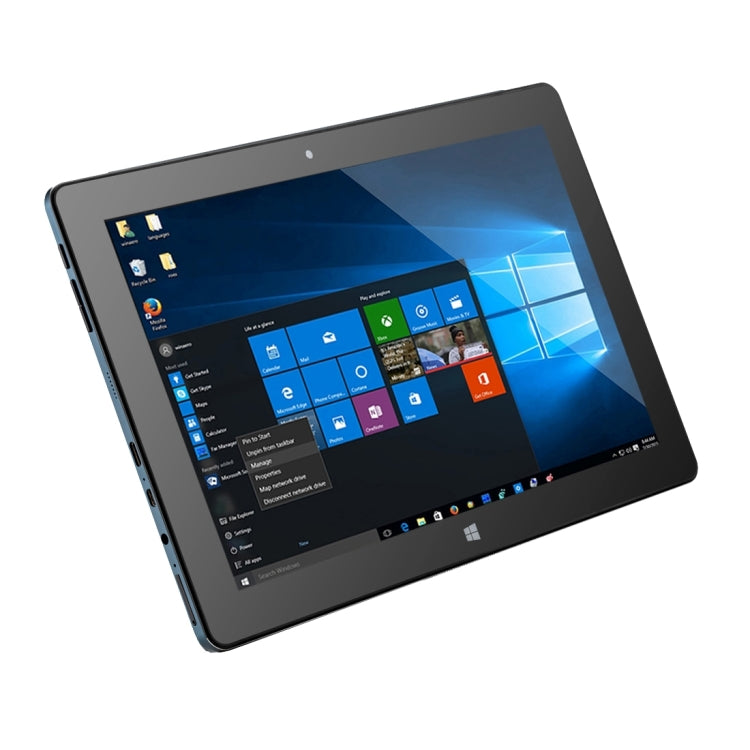 PiPO W1 Pro, 10.1 inch, 4GB+64GB, Windows 10, Intel Z8350 Quad Core 1.92GHz, with Keyboard & Stylus Pen, Support WiFi, HDMI(Black)