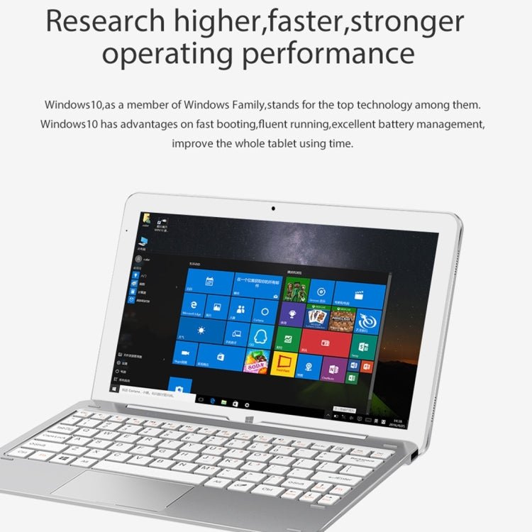ALLDOCUBE Mix Plus, 10.6 inch, 4GB + 128GB, Windows 10 Intel Kabylake 7Y30 Quad Core 1.61GHz, Support TF Card & Bluetooth & Dual Band Wifi