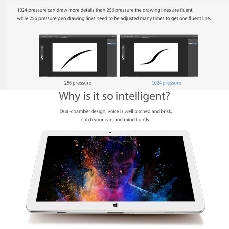 ALLDOCUBE Mix Plus, 10.6 inch, 4GB + 128GB, Windows 10 Intel Kabylake 7Y30 Quad Core 1.61GHz, Support TF Card & Bluetooth & Dual Band Wifi