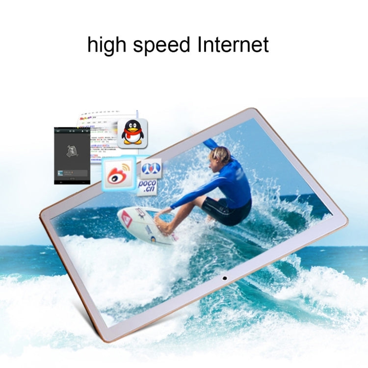 3G Phone Call Tablet PC, 10.1 inch, 1GB+16GB, Android 5.1 MTK6580 Quad-core up to 1.3GHz, WiFi, Bluetooth, OTG, GPS(Black)