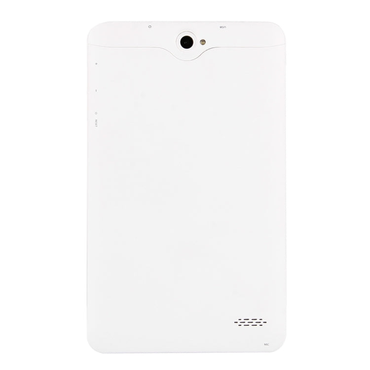 3G Phone Call Tablet PC, 8.0 inch, 1GB+8GB, Android 4.4 SC7731 Quad Core up to 1.3GHz,  OTG, WiFi, GPS, Bluetooth / FM, Dual SIM(White)
