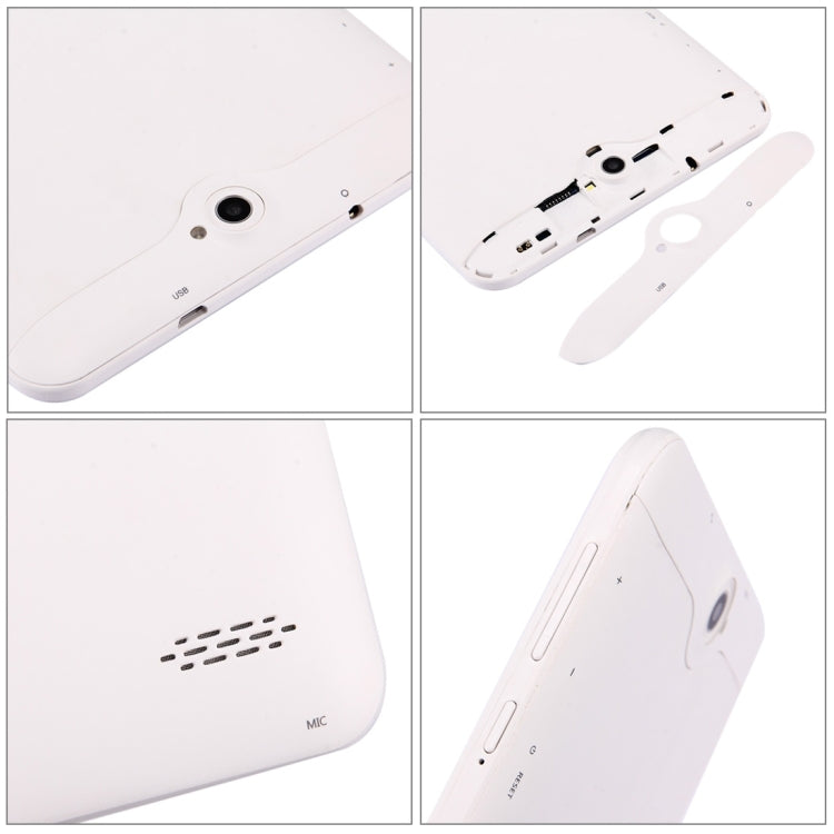 3G Phone Call Tablet PC, 8.0 inch, 1GB+8GB, Android 4.4 SC7731 Quad Core up to 1.3GHz,  OTG, WiFi, GPS, Bluetooth / FM, Dual SIM(White)