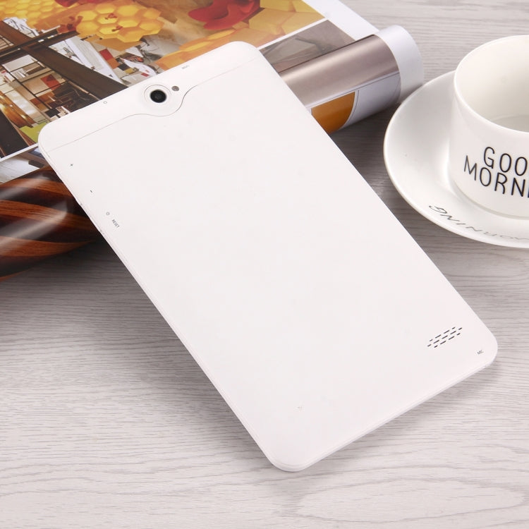 3G Phone Call Tablet PC, 8.0 inch, 1GB+8GB, Android 4.4 SC7731 Quad Core up to 1.3GHz,  OTG, WiFi, GPS, Bluetooth / FM, Dual SIM(White)