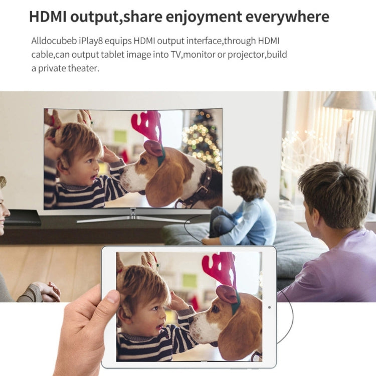 Cube iPlay 8 U78 Tablet PC, 7.85 inch, 1GB+8GB, Android 6.0 MT8163 Quad Core 1.3GHz, Support OTG & GPS  & FM & Bluetooth & Dual Band WiFi  (White + Grey)