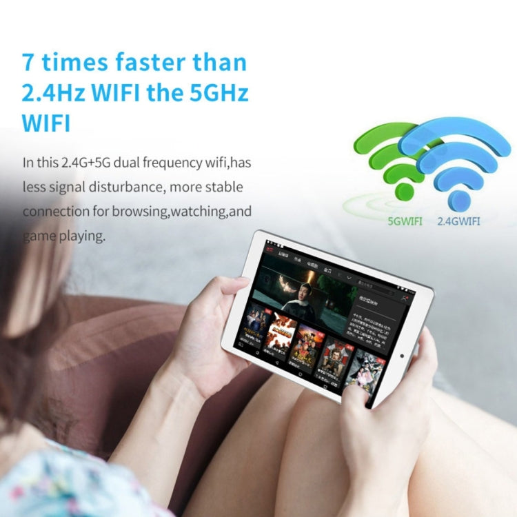 Cube iPlay 8 U78 Tablet PC, 7.85 inch, 1GB+8GB, Android 6.0 MT8163 Quad Core 1.3GHz, Support OTG & GPS  & FM & Bluetooth & Dual Band WiFi  (White + Grey)