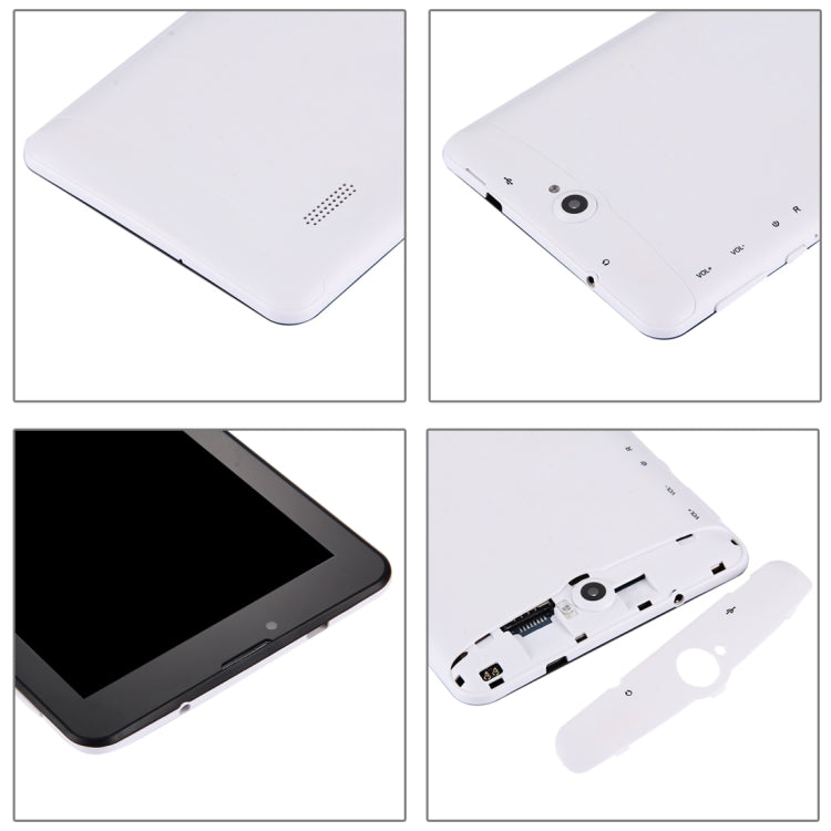 Azpen A734 3G Call Tablet, 7 inch, 1GB+8GB, Android 4.4 SP7731 Quad Core 1.3GHz, Support OTG & GPS & FM & Bluetooth & WiFi (Black + White)