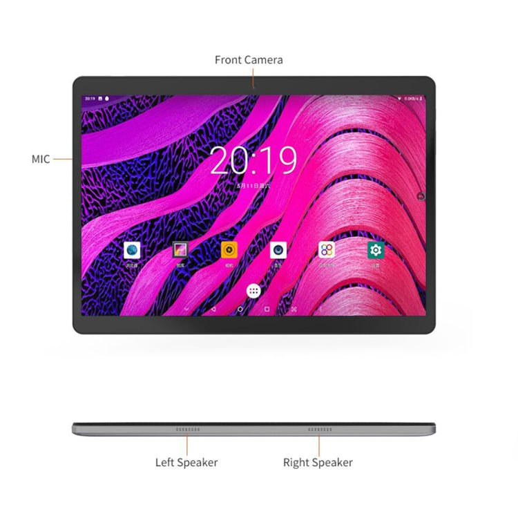 ALLDOCUBE iPlay10 Pro Tablet, 10.1 inch, 3GB+32GB, 6600mAh Battery, Android 9.0 MT8163 Quad Core 1.5GHz, Support Bluetooth & Dual Band WiFi & G-sensor & GPS & Micro HDMI (Black+Grey)