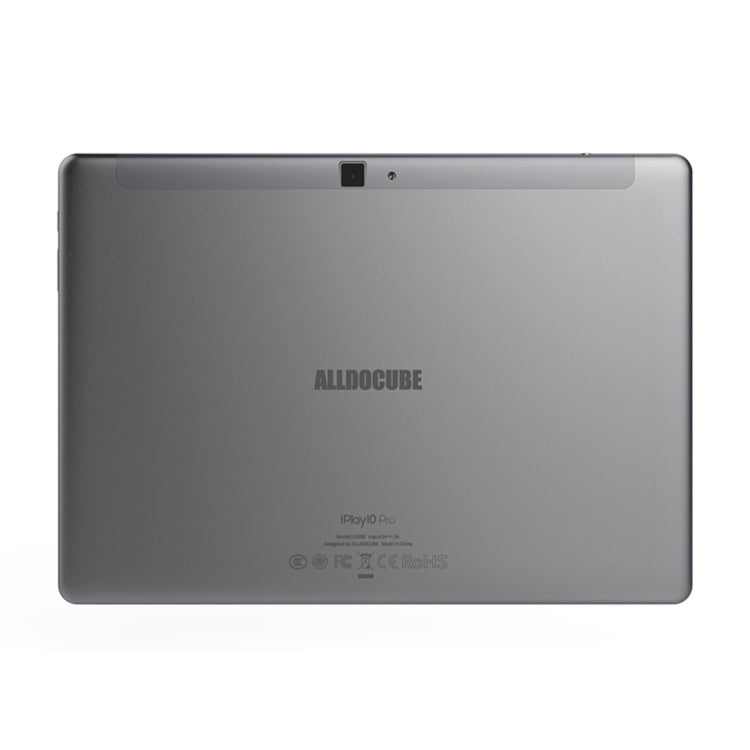 ALLDOCUBE iPlay10 Pro Tablet, 10.1 inch, 3GB+32GB, 6600mAh Battery, Android 9.0 MT8163 Quad Core 1.5GHz, Support Bluetooth & Dual Band WiFi & G-sensor & GPS & Micro HDMI (Black+Grey)