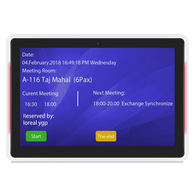 Hongsamde HSD1012T Commercial Tablet PC, 10.1 inch, 2GB+16GB, Android 8.1 RK3288 Quad Core Cortex A17 Up to 1.8GHz, Support Bluetooth & WiFi& OTG with LED Indicator Light