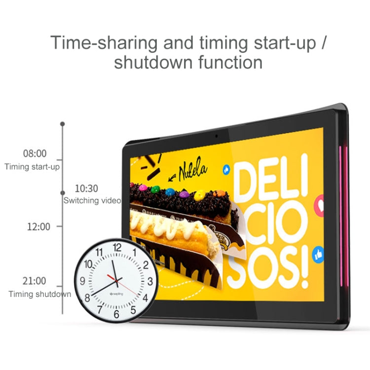 Hongsamde HSD1012T Commercial Tablet PC, 10.1 inch, 2GB+16GB, Android 8.1 RK3288 Quad Core Cortex A17 Up to 1.8GHz, Support Bluetooth & WiFi& OTG with LED Indicator Light