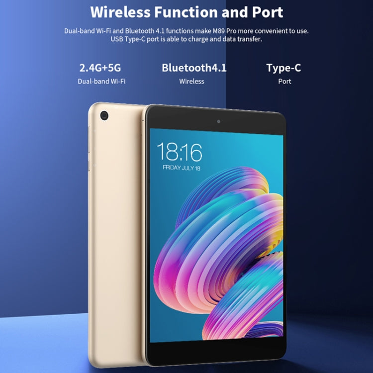Teclast M89 Pro Tablet, 7.9 inch, 3GB+32GB, Android System MT6797T(X27) Deca Core 2.6GHz, Support Bluetooth & Dual Band WiFi & TF Card & OTG & GPS