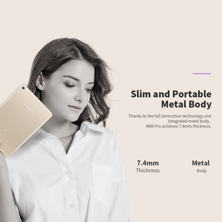 Teclast M89 Pro Tablet, 7.9 inch, 3GB+32GB, Android System MT6797T(X27) Deca Core 2.6GHz, Support Bluetooth & Dual Band WiFi & TF Card & OTG & GPS