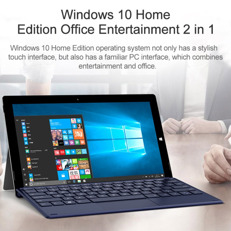 Teclast X4 2-in-1 Tablet, 11.6 inch, 8GB+256GB, Windows 10 Home, Intel Gemini Lake Quad-core 1.1-2.4GHz, Support OTG & Bluetooth & Dual Band WiFi & Micro-HDMI, without Keyboard (Black+Grey)