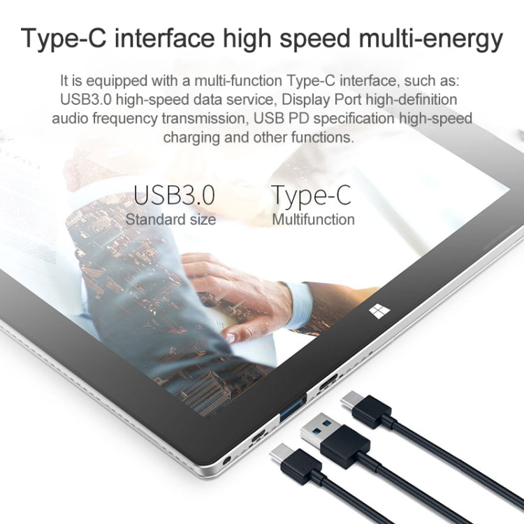 Teclast X4 2-in-1 Tablet, 11.6 inch, 8GB+256GB, Windows 10 Home, Intel Gemini Lake Quad-core 1.1-2.4GHz, Support OTG & Bluetooth & Dual Band WiFi & Micro-HDMI, without Keyboard (Black+Grey)