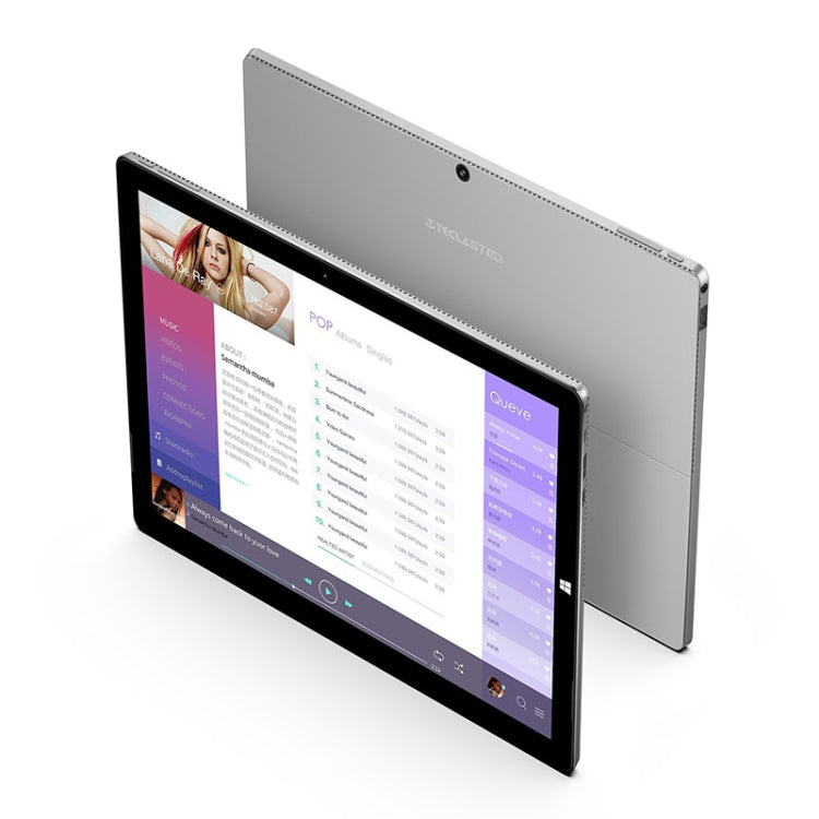 Teclast X6 Pro 2-in-1 Tablet, 12.6 inch, 8GB+256GB, Windows 10 Home, Intel Core M 1.0-2.6GHz, Support OTG & Bluetooth & Dual Band WiFi & HDMI, without Keyboard (Black+Grey)