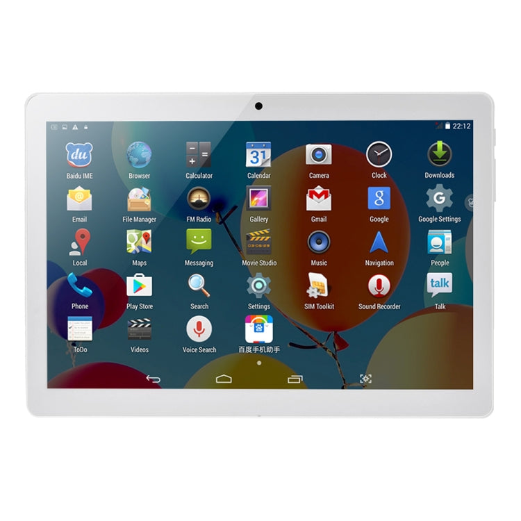 M10 3G Phone Call Tablet PC, 10.1 inch, 1GB+16GB, Android 4.4 MTK6582 Quad Core 1.3GHz, Support Dual SIM / WiFi / Bluetooth / GPS / OTG
