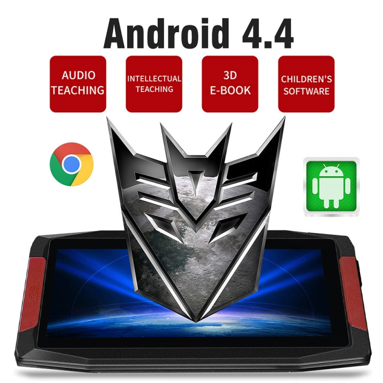Kids Education Tablet PC, 7.0 inch, 512MB+8GB, Waterproof Dustproof Shockproof, Android 4.4 Allwinner A33 Quad Core Cortex A7, Support WiFi / TF Card / G-sensor