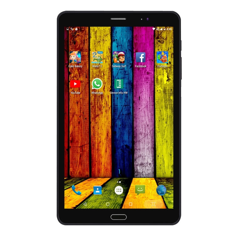 BDF 8.0 inch Tablet PC, 2GB+32GB, 3G Phone Call, Android 6.0, MT6580 Quad Core, Support Dual SIM & OTG & GPS & WiFi & Bluetooth(Black)