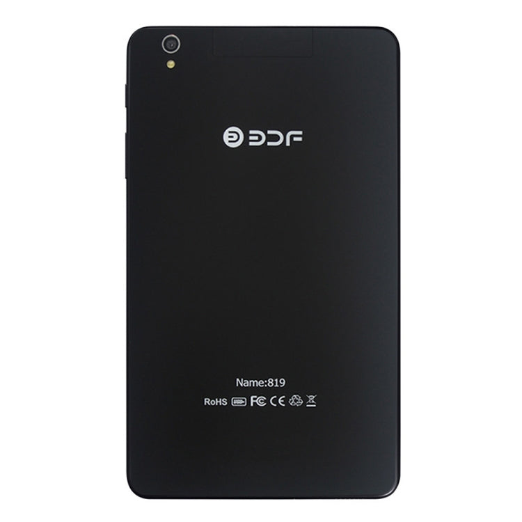 BDF 8.0 inch Tablet PC, 2GB+32GB, 3G Phone Call, Android 6.0, MT6580 Quad Core, Support Dual SIM & OTG & GPS & WiFi & Bluetooth(Black)