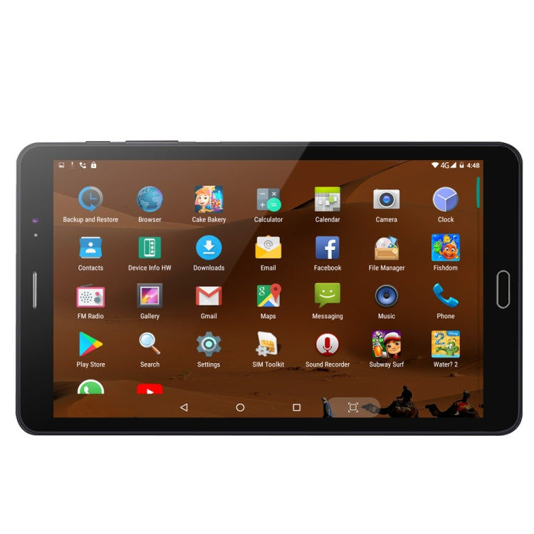 BDF 8.0 inch Tablet PC, 2GB+32GB, 3G Phone Call, Android 6.0, MT6580 Quad Core, Support Dual SIM & OTG & GPS & WiFi & Bluetooth(Black)
