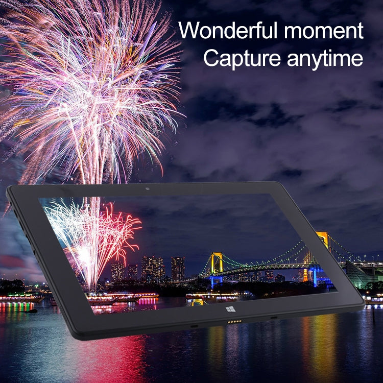 Hongsamde Tablet PC, 10.1 inch, 4GB+32GB, Windows 10 Intel Gemini Lake Celeron N3450 1.1GHz - 2.4GHz, HDMI, Bluetooth, WiFi, with Keyboard Leather Case