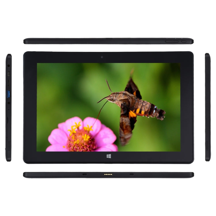 Hongsamde Tablet PC, 10.1 inch, 4GB+32GB, Windows 10 Intel Gemini Lake Celeron N3450 1.1GHz - 2.4GHz, HDMI, Bluetooth, WiFi, with Keyboard Leather Case