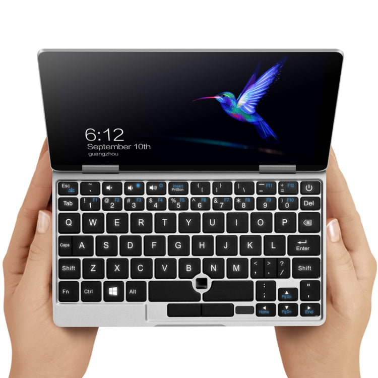 ONE-NETBOOK OneMix 2s Laptop, 7.0 inch, 8GB+256GB, Windows 10 Home, Intel CoRE M3-8100Y, Support Dual Band WiFi & Bluetooth & Fingerprint Unlock(Silver)