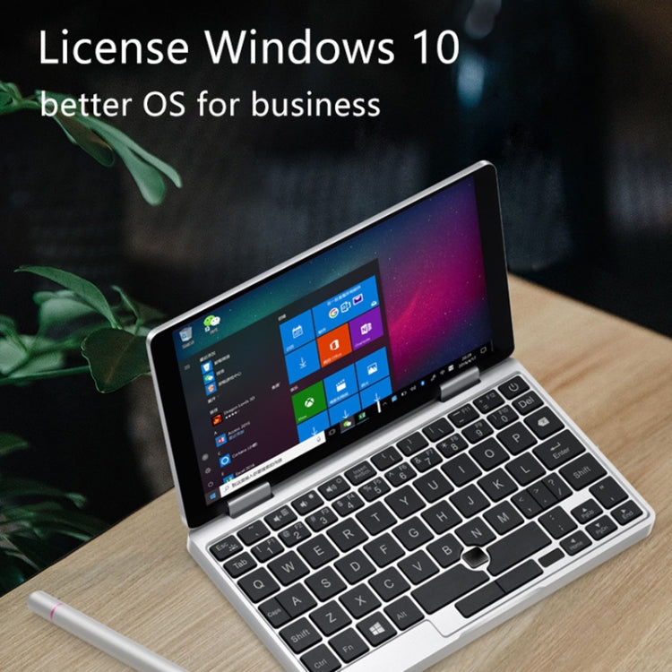 ONE-NETBOOK OneMix 2s Laptop, 7.0 inch, 8GB+256GB, Windows 10 Home, Intel CoRE M3-8100Y, Support Dual Band WiFi & Bluetooth & Fingerprint Unlock(Silver)
