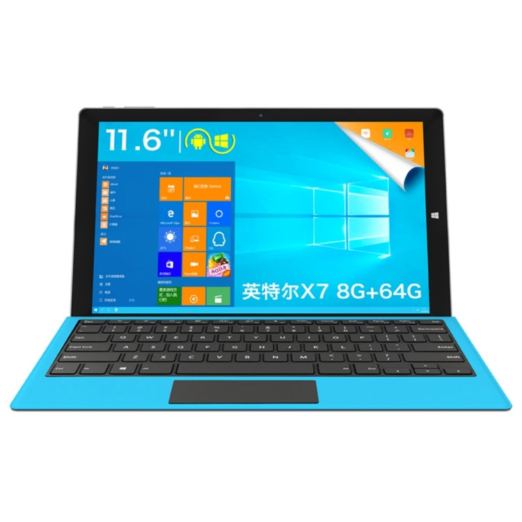 Teclast Tbook 16 Power Dual OS Tablet, 11.6 inch, 8GB+64GB, One-piece Multi-position Kickstand, 8500mAh Big Battery, Windows 10 & Android 6.0, Intel Cherry Trail X7-Z8750 Quad Core 1.6GHz