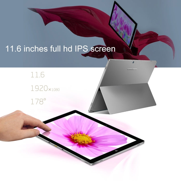 Teclast Tbook 16 Power Dual OS Tablet, 11.6 inch, 8GB+64GB, One-piece Multi-position Kickstand, 8500mAh Big Battery, Windows 10 & Android 6.0, Intel Cherry Trail X7-Z8750 Quad Core 1.6GHz