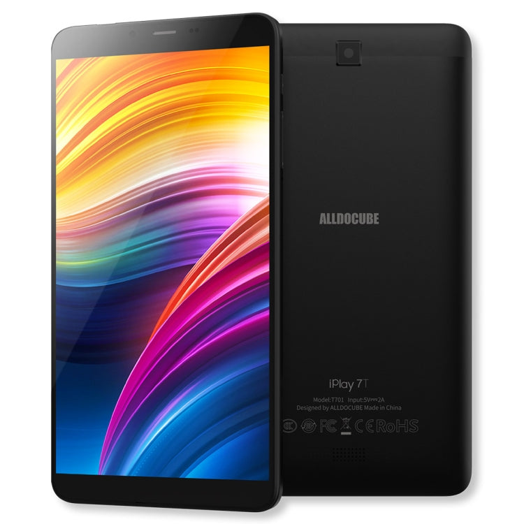ALLDOCUBE iPlay7T T701 4G Call Tablet, 6.98 inch, 2GB+16GB, 2800mAh Battery, Android 9.0 Unisoc SC9832E Quad Core 1.4GHz, Support Bluetooth & WiFi & G-sensor & GPS & OTG & Dual SIM