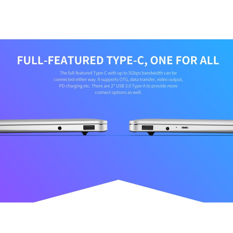 ALLDOCUBE KBook Laptop, 13.5 inch, 8GB+512GB, Windows 10 Intel Skylake 6Y30 0.9GHz, Support Bluetooth & WiFi(Silver)